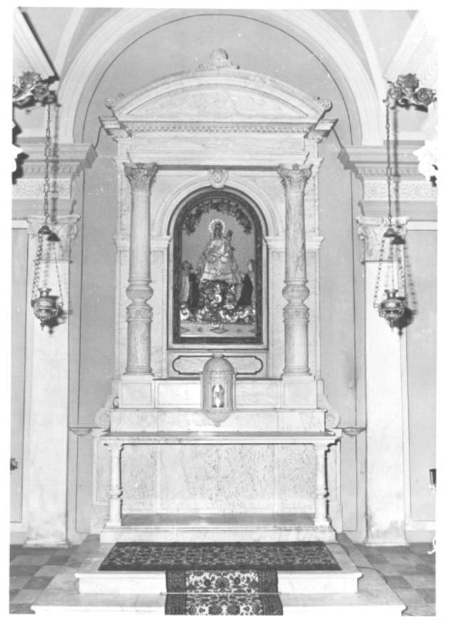 altare maggiore - ambito veneto (seconda metà sec. XIX)