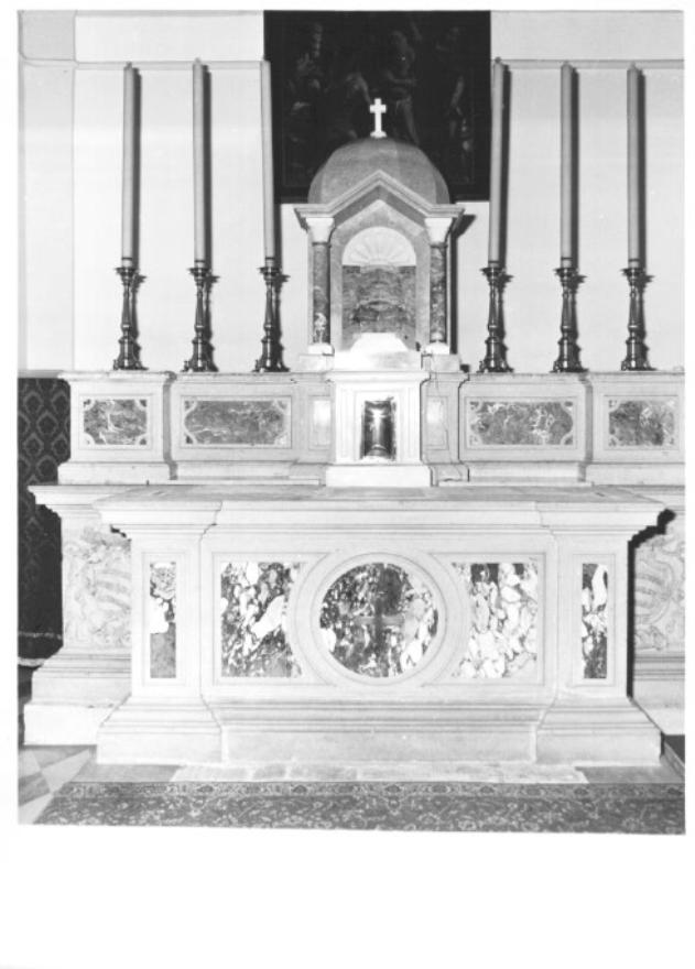 altare maggiore - ambito veneto (seconda metà sec. XIX)