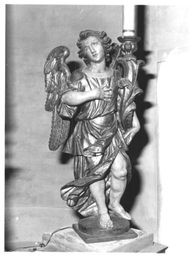 angeli (candelabro - a statua, serie) - ambito veneto (sec. XVIII)