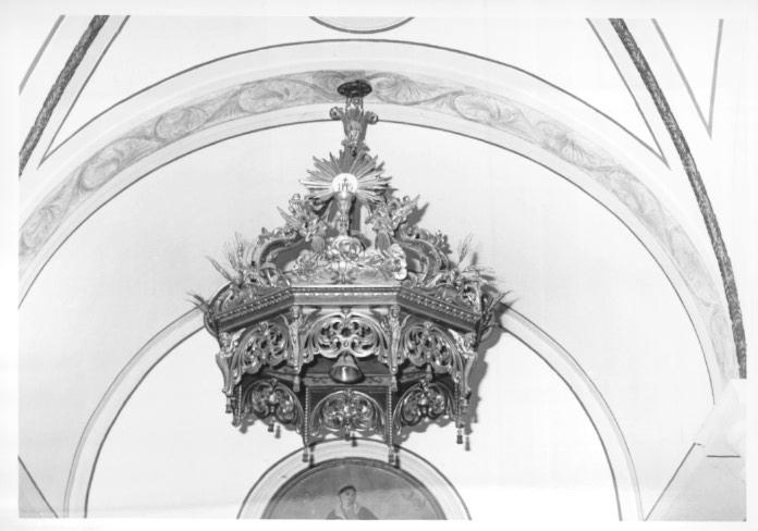 corona pensile - ambito veneto (fine/inizio secc. XIX/ XX)