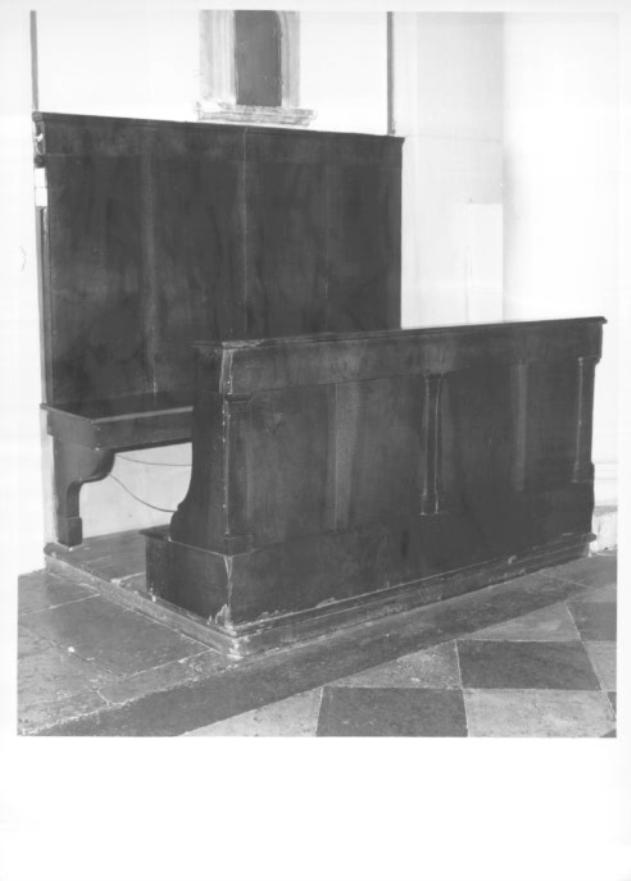 stalli del coro - ambito veneto (prima metà sec. XIX)