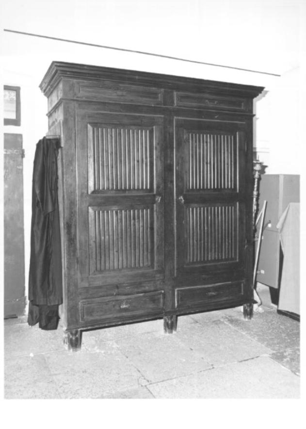 armadio da sacrestia - ambito veneto (sec. XIX)