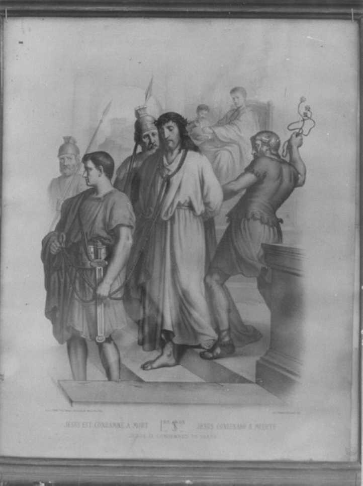 stazioni della via crucis (stampa, serie) - ambito parmense, ambito parigino (seconda metà sec. XIX)