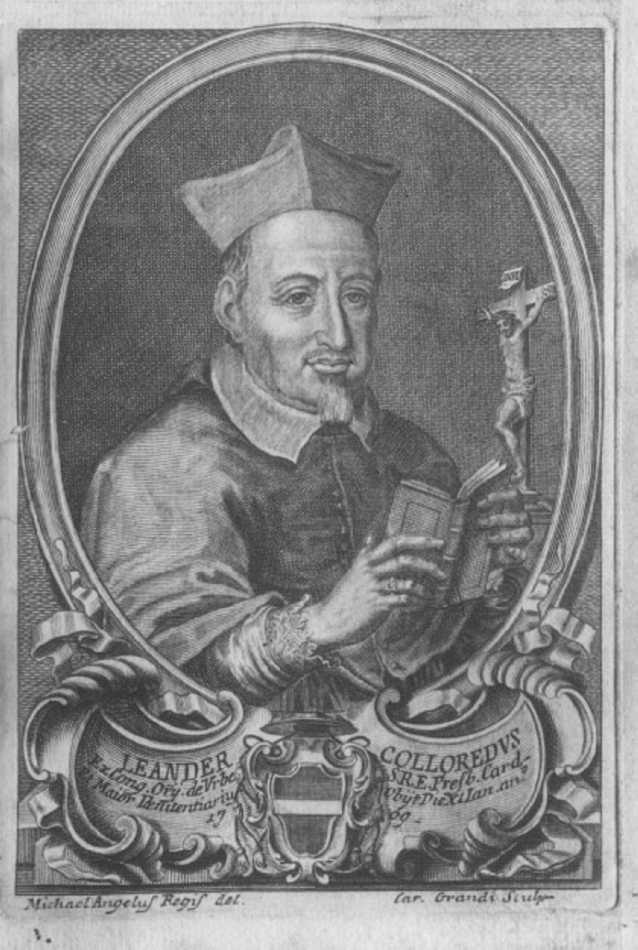 ritratto di ecclesiastico (stampa) di Grandi Carlo (sec. XVIII)