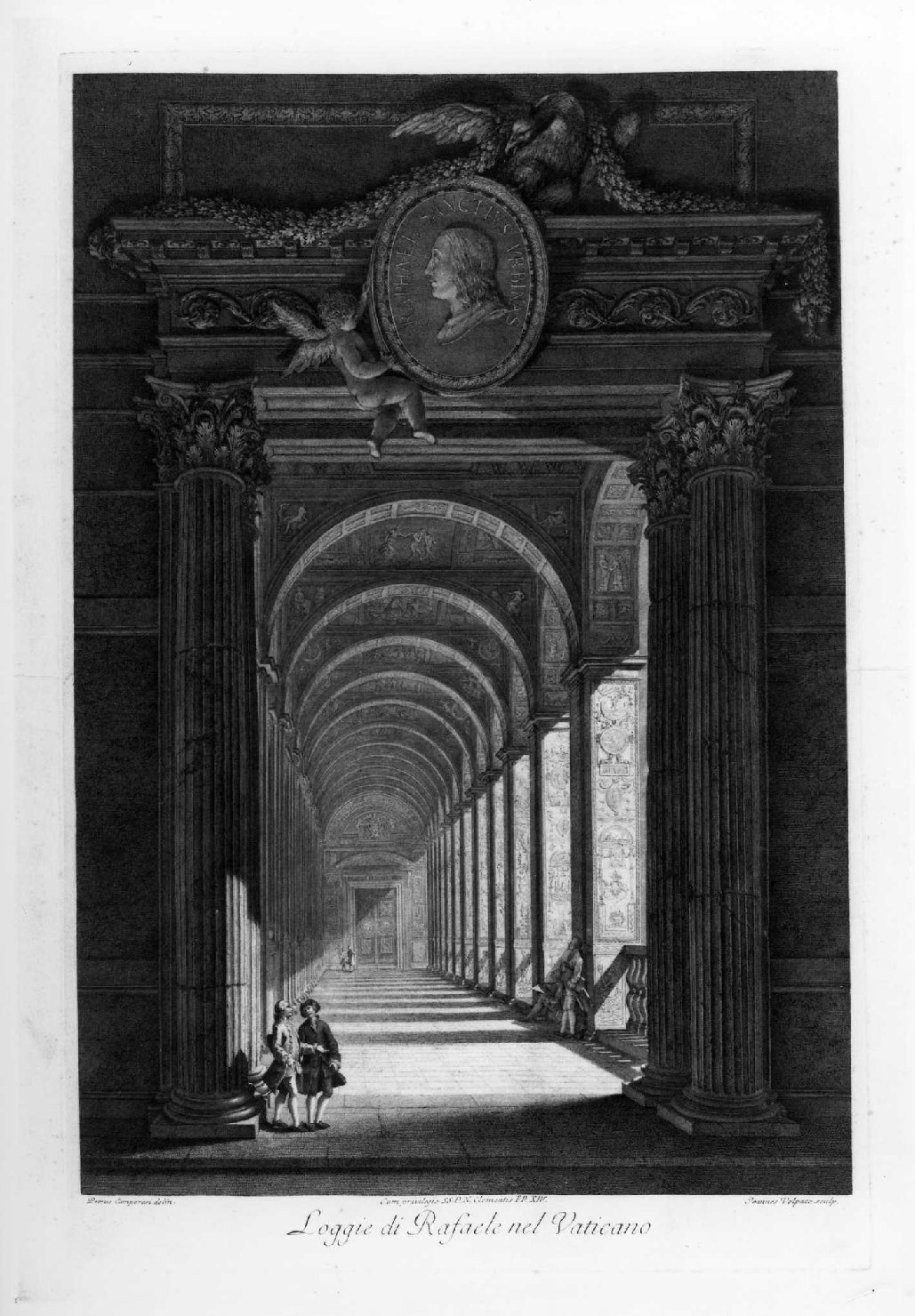 Loggie di Rafaele nel Vaticano, logge Vaticane (stampa, serie) di Volpato Giovanni, Camporesi Pietro (sec. XVIII)