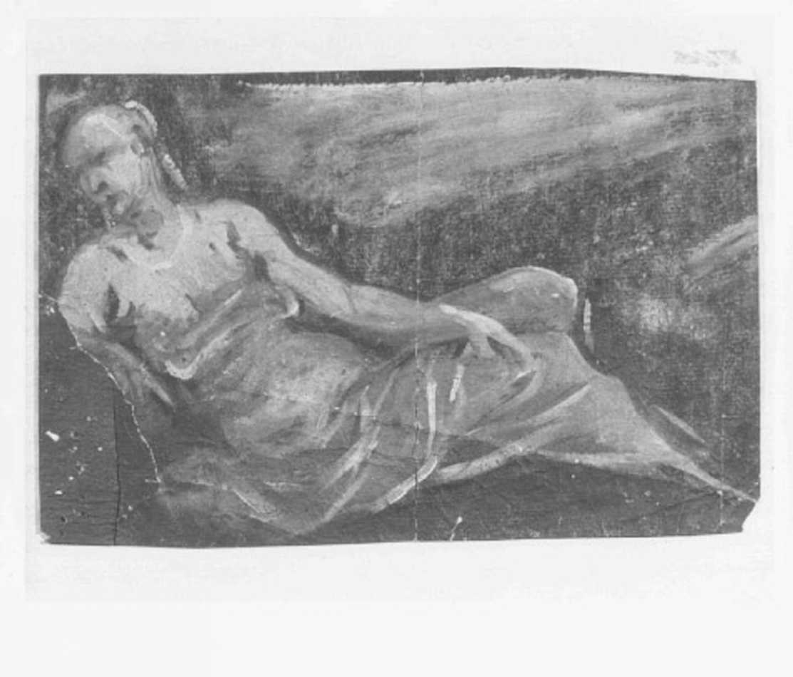 figura femminile (disegno) di Robusti Domenico detto Tintoretto (attribuito) (fine sec. XVI)