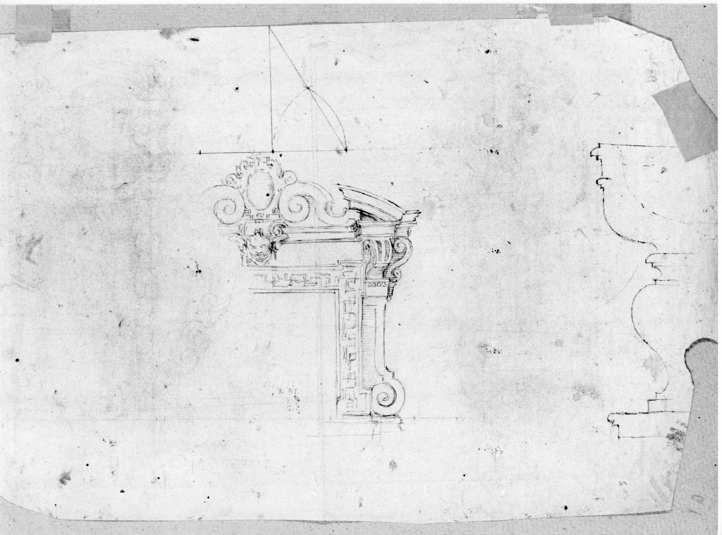 camino (disegno) di Farinati Paolo (bottega) (seconda metà sec. XVI)