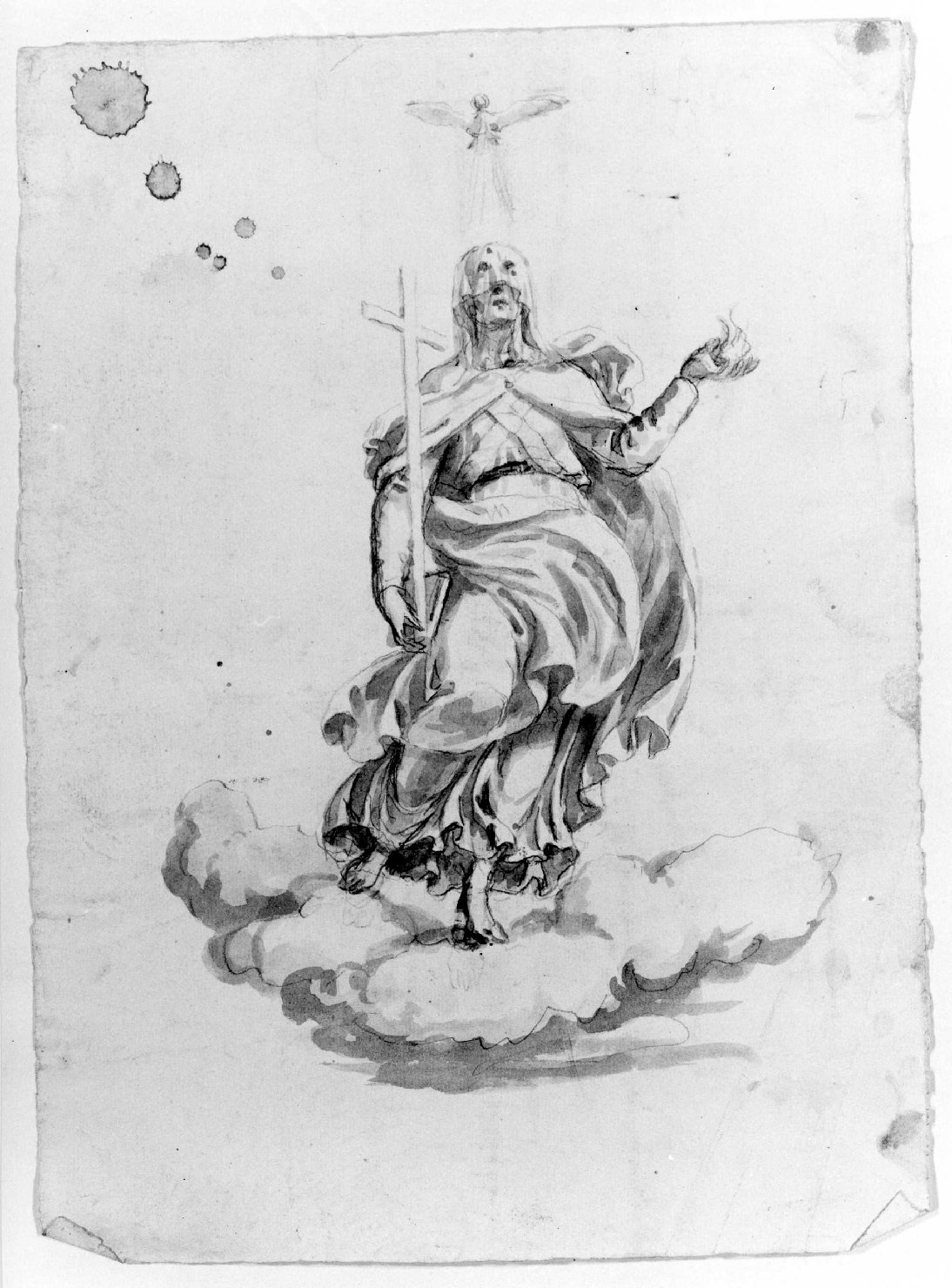 Fede (disegno) di Recchia Angelo (attribuito) (metà sec. XIX)