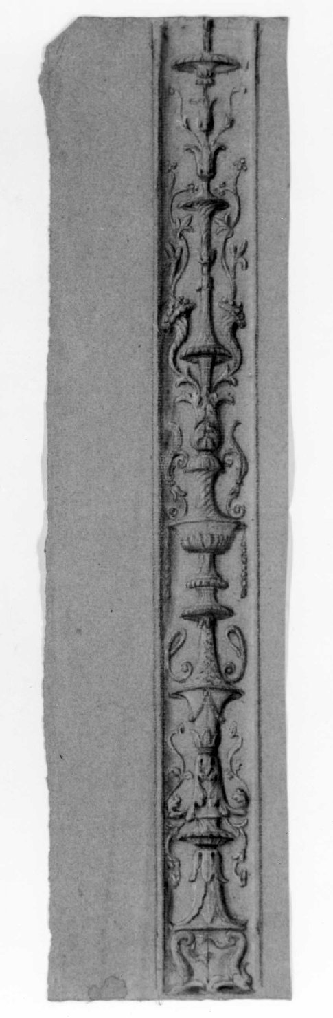 motivi decorativi a candelabra (disegno) di Recchia Angelo (metà sec. XIX)