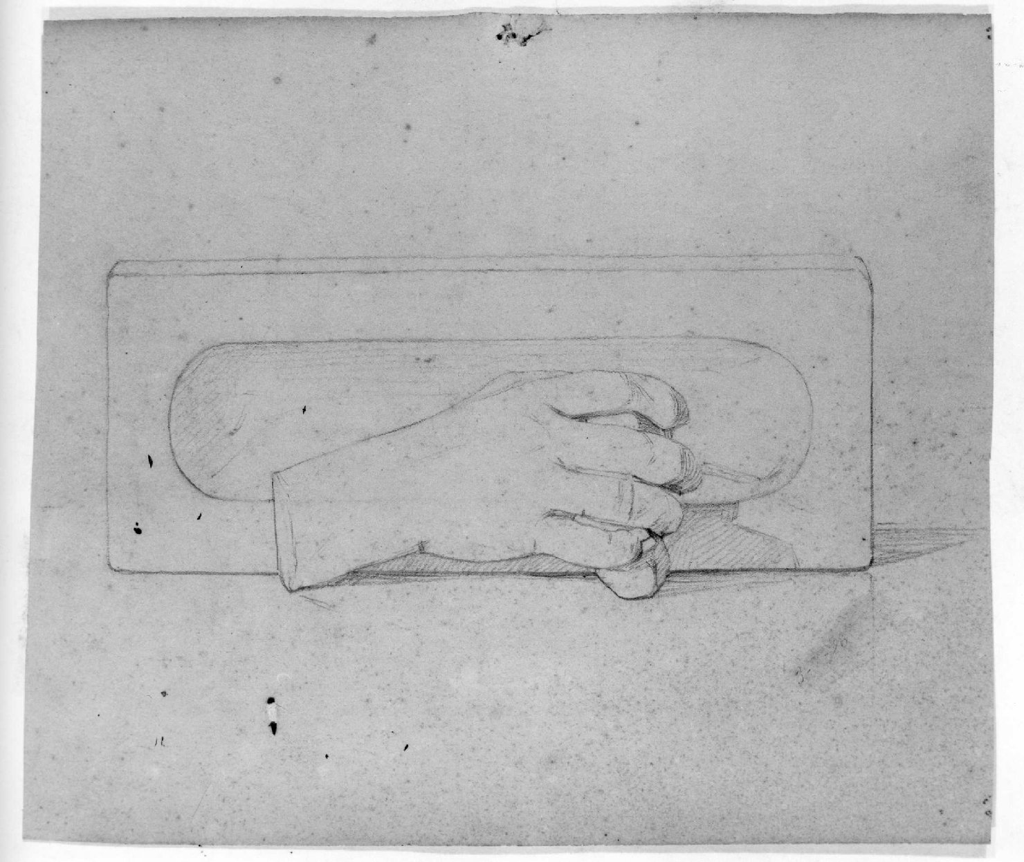 mano (disegno) di Belloni Elisa (sec. XIX)