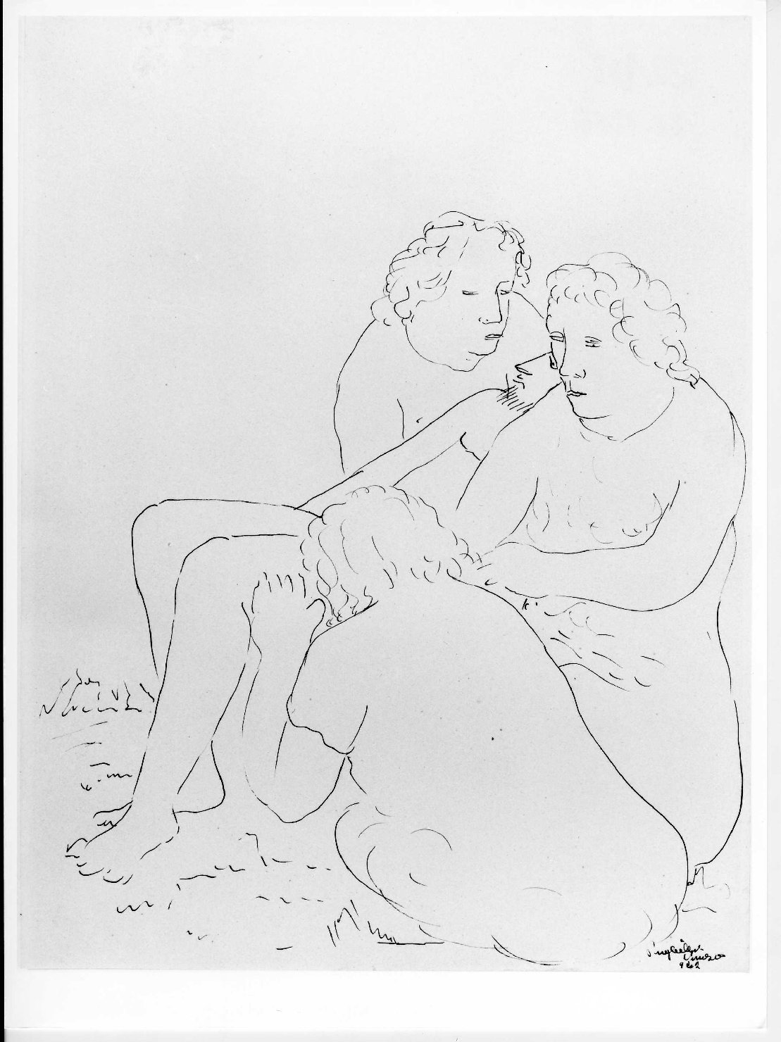 figure (disegno) di Puglielli (sec. XX)