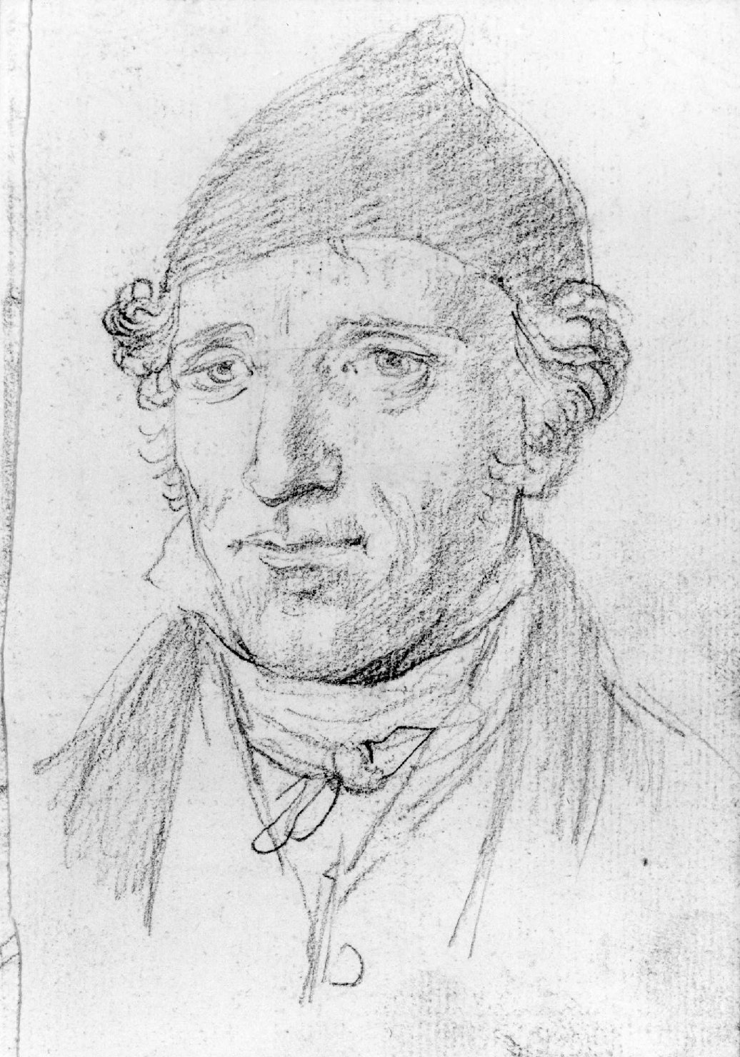 ritratto d'uomo (disegno, serie) di Canella Carlo (prima metà sec. XIX)