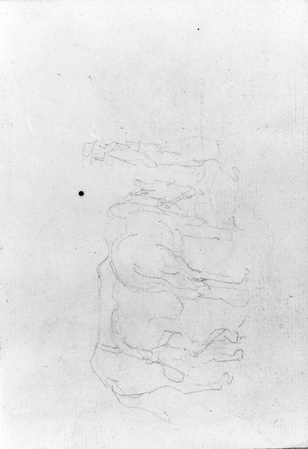 scena pastorale (disegno, serie) di Canella Carlo (prima metà sec. XIX)