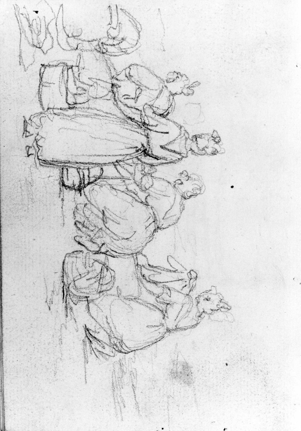 lavandaie (disegno, serie) di Canella Carlo (prima metà sec. XIX)
