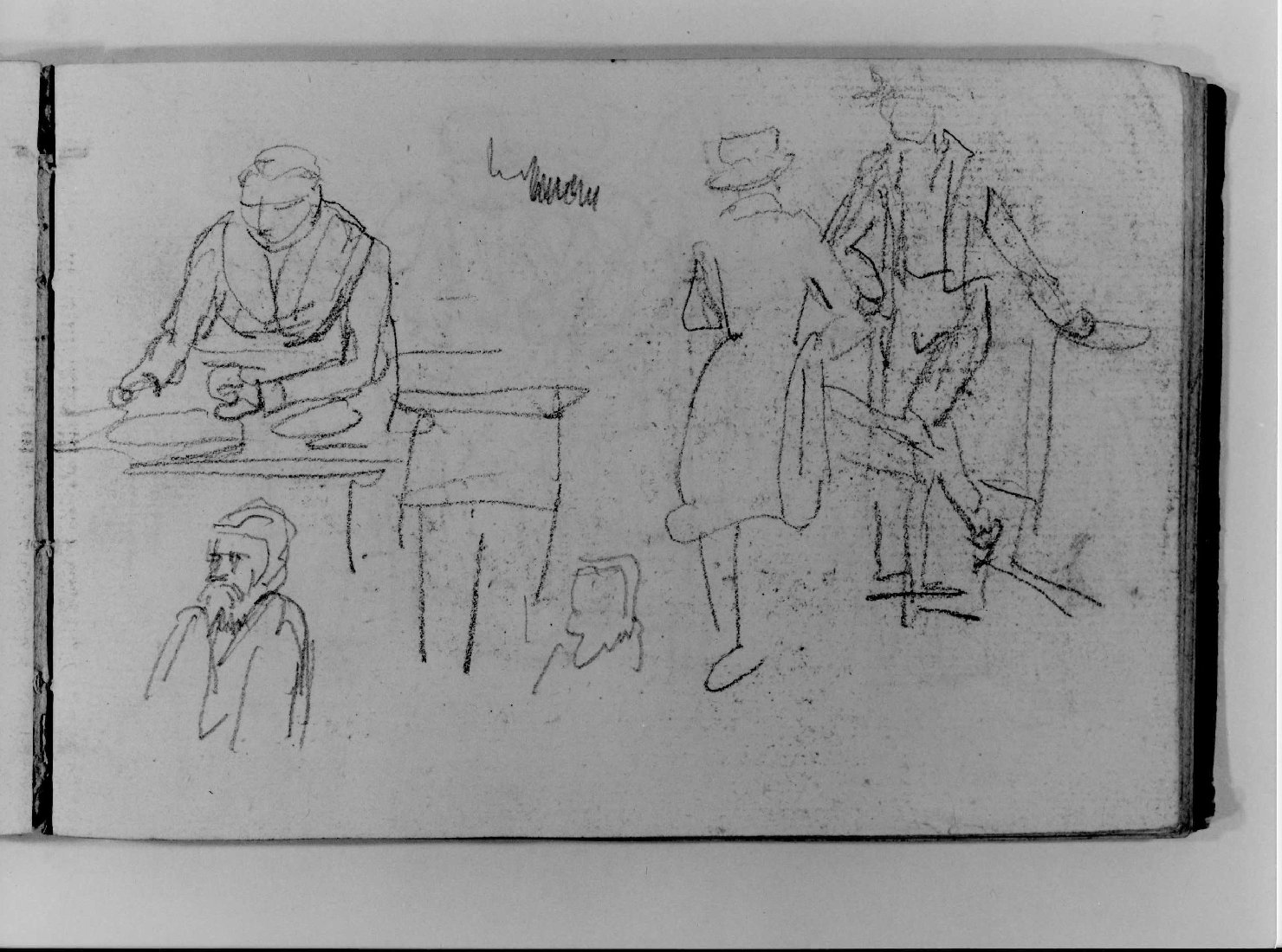 figure maschili e femminili (disegno, serie) di Canella Carlo (prima metà sec. XIX)