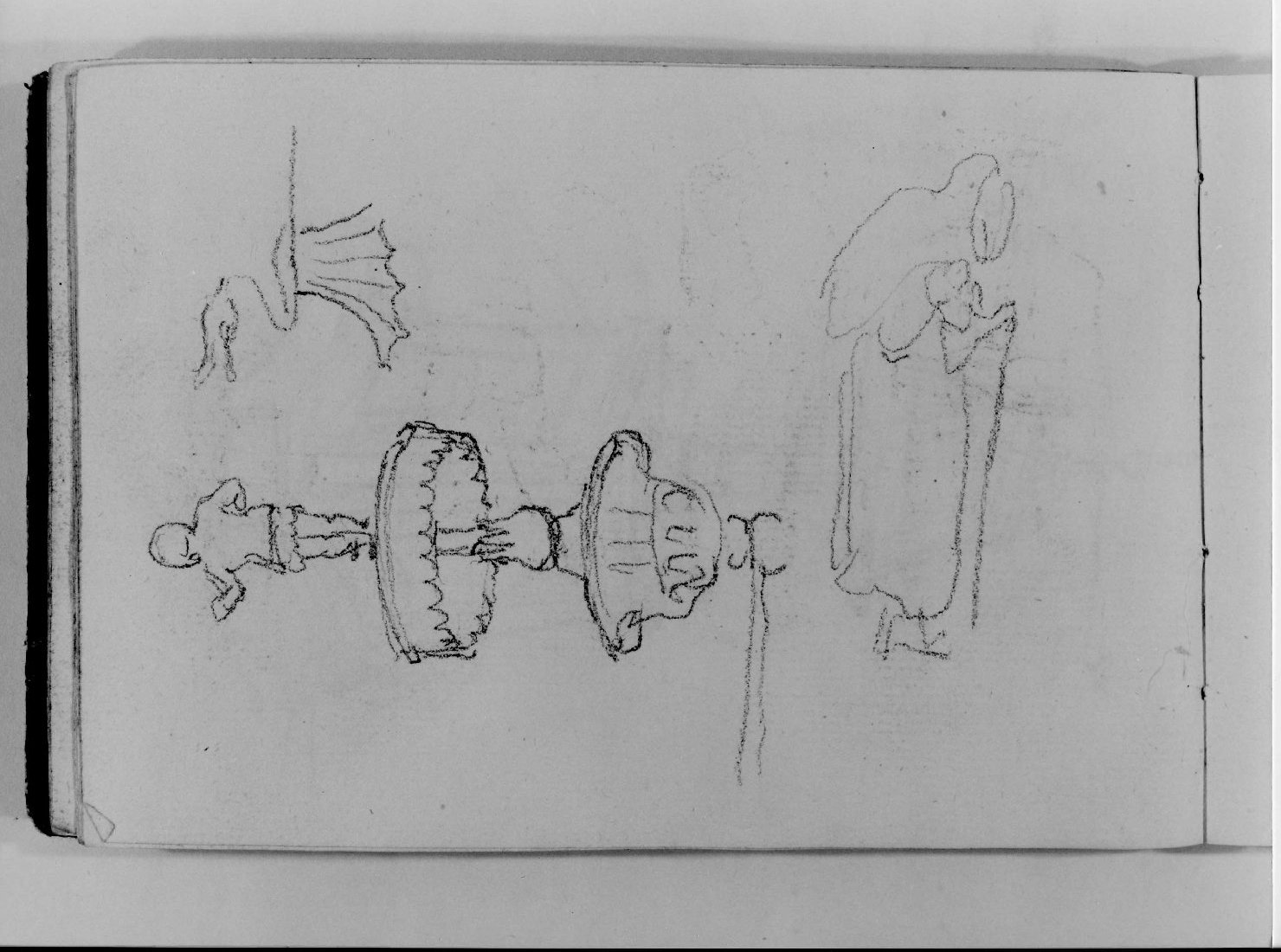 elementi decorativi (disegno, serie) di Canella Carlo (prima metà sec. XIX)