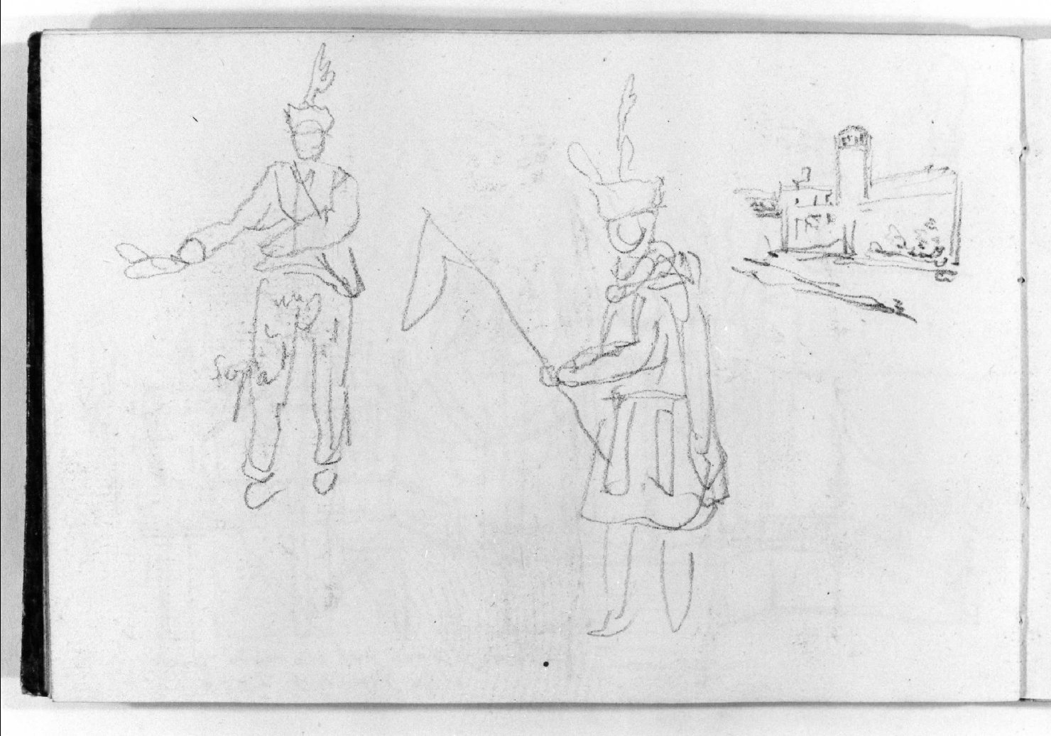 figure (disegno, serie) di Canella Carlo (seconda metà sec. XIX)