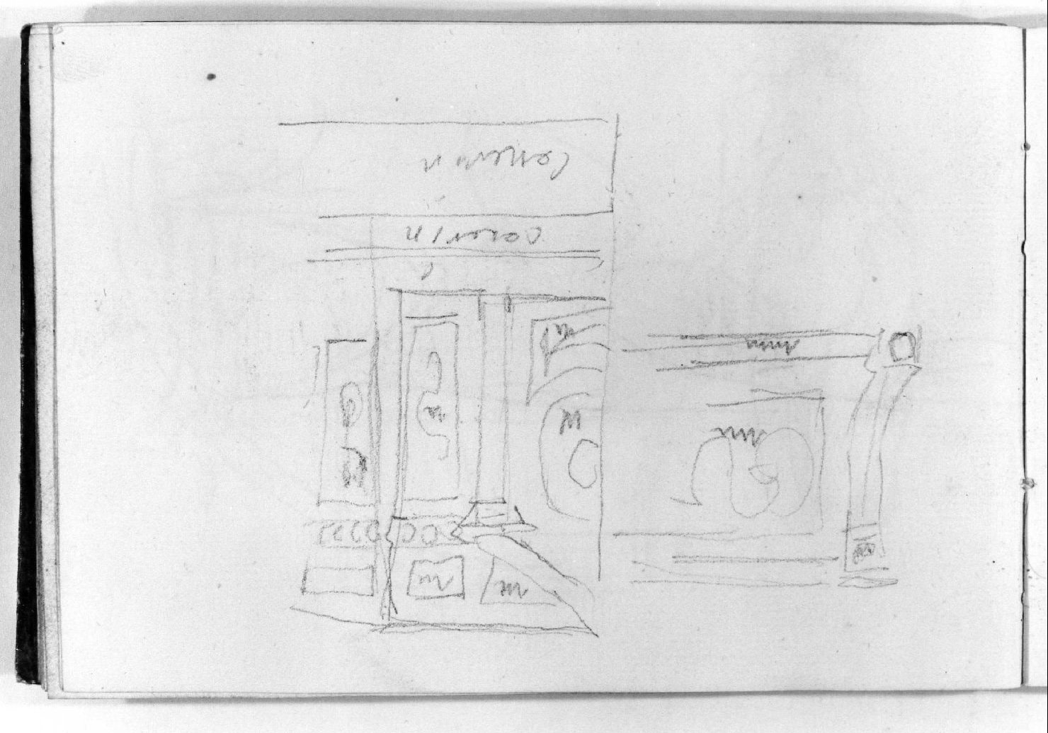 motivi decorativi (disegno, serie) di Canella Carlo (seconda metà sec. XIX)