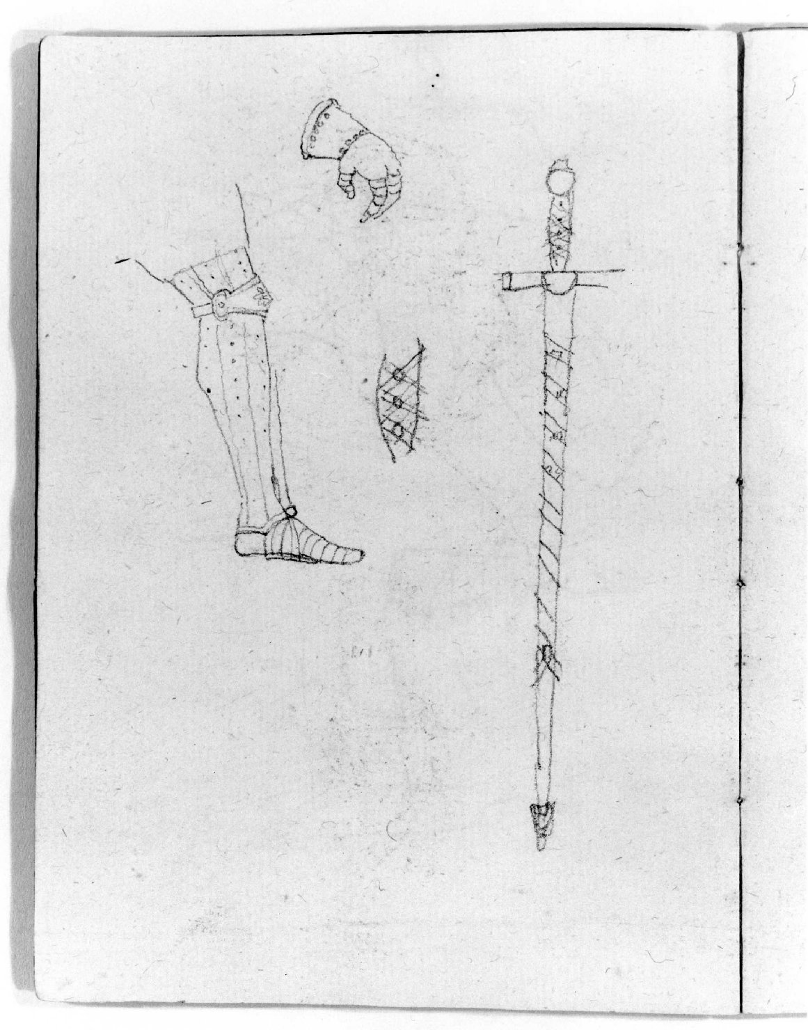 armature (disegno, serie) di Canella Giuseppe (prima metà sec. XIX)