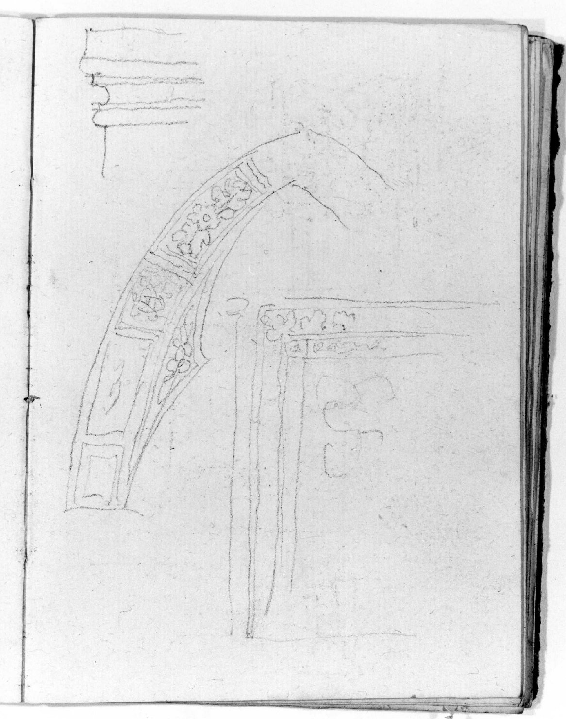 elementi architettonici (disegno, serie) di Canella Giuseppe (prima metà, prima metà, prima metà, prima metà, prima metà, prima metà, prima metà, prima metà sec. XIX, sec. XIX, sec. XIX, sec. XIX, sec. XIX, sec. XIX, sec. XIX, sec. XIX)