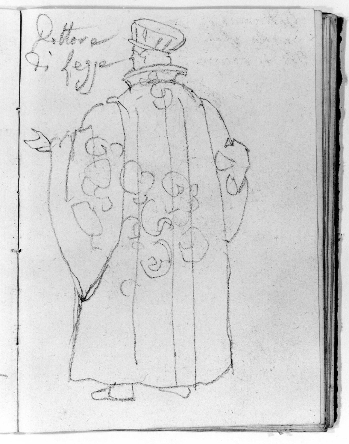 magistrato veneziano (disegno, serie) di Canella Giuseppe (prima metà sec. XIX)