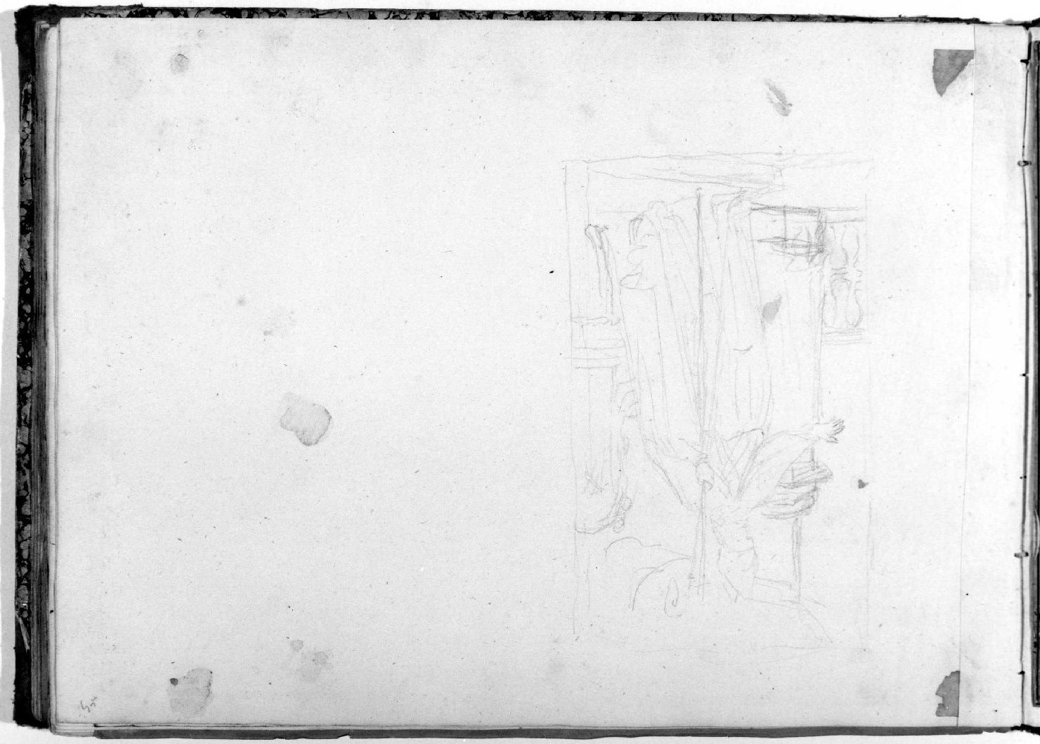 vescovo (disegno, serie) di Recchia Angelo (metà sec. XIX)