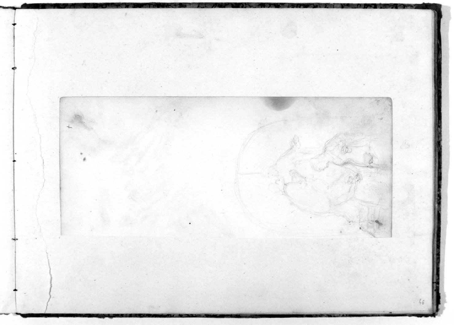 scena sacra (disegno, serie) di Recchia Angelo (metà sec. XIX)