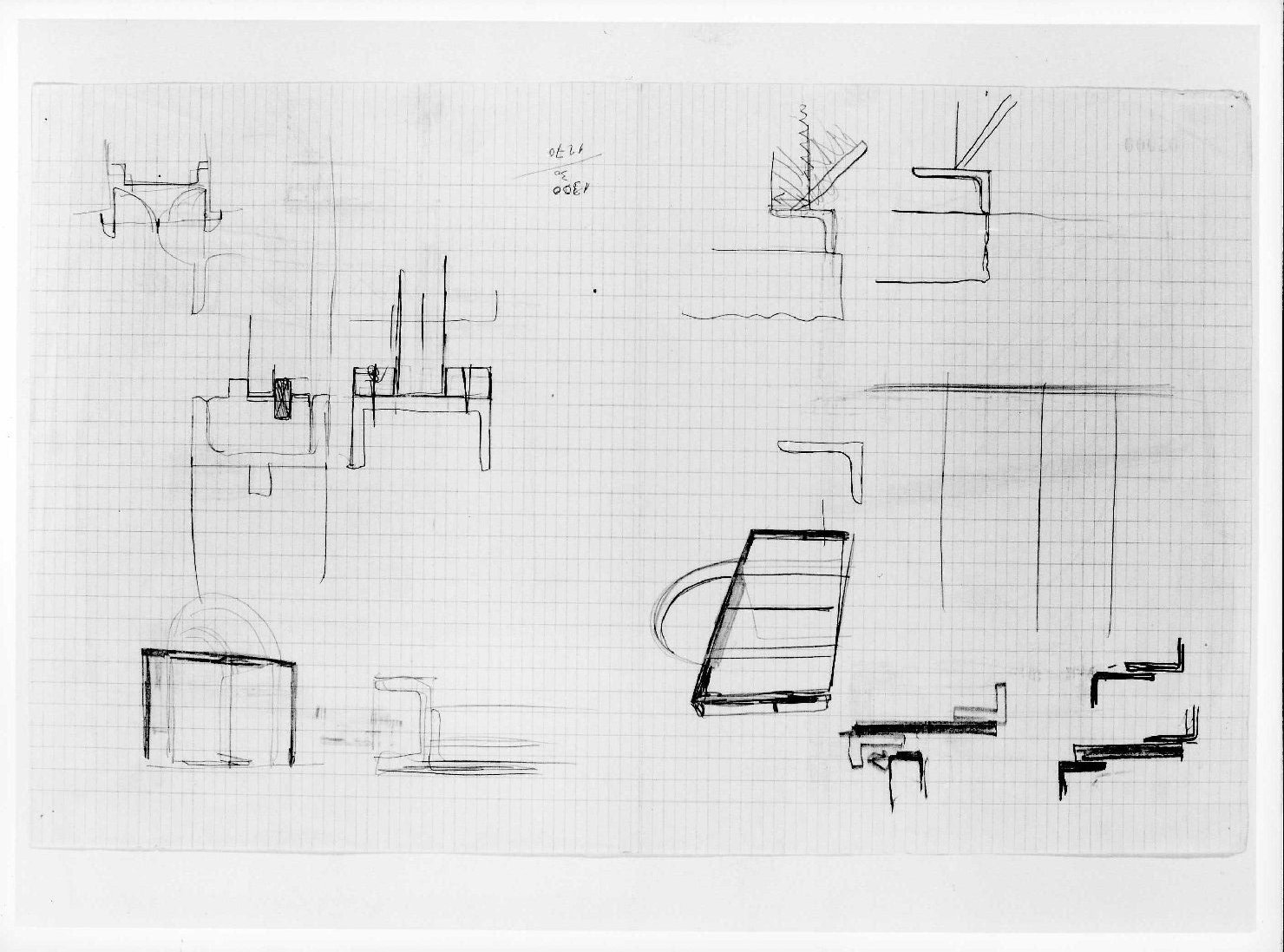 restauro dell'ala della Galleria del Museo di Castelvecchio di Verona (disegno) di Scarpa Carlo (sec. XX)
