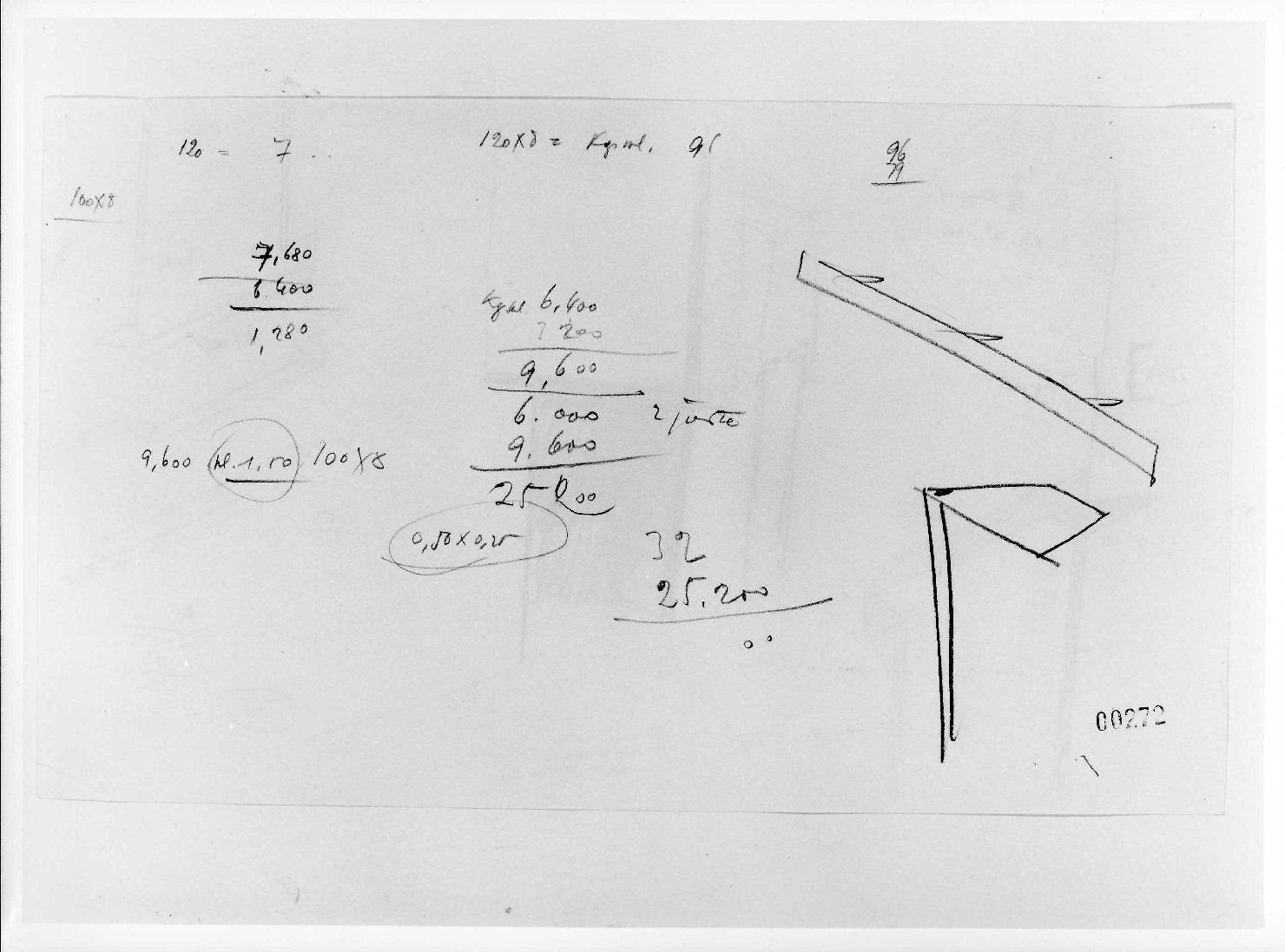 restauro dell'ala della Galleria del Museo di Castelvecchio di Verona (disegno) di Scarpa Carlo (sec. XX)