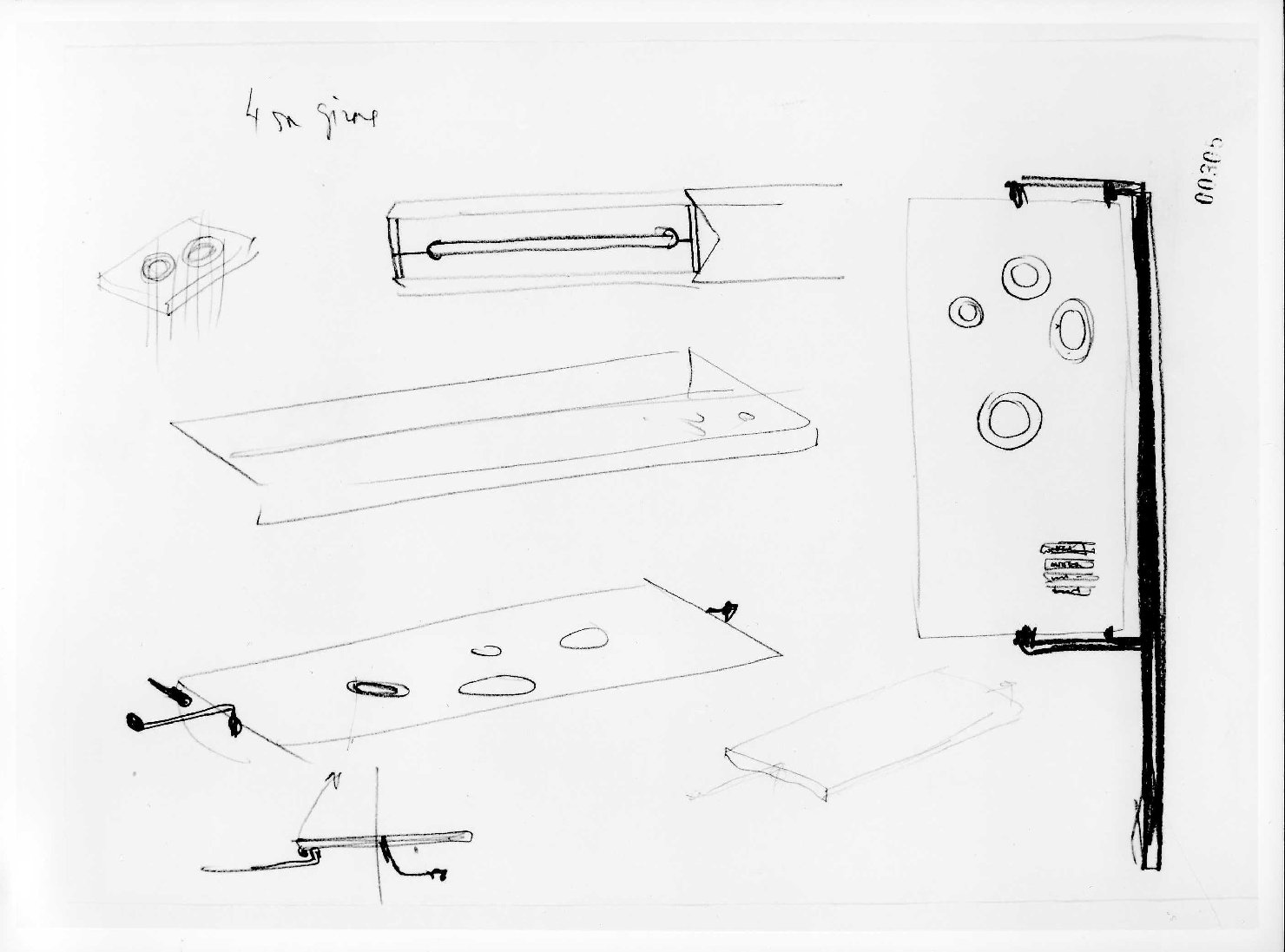 disegno di Scarpa Carlo (sec. XX)