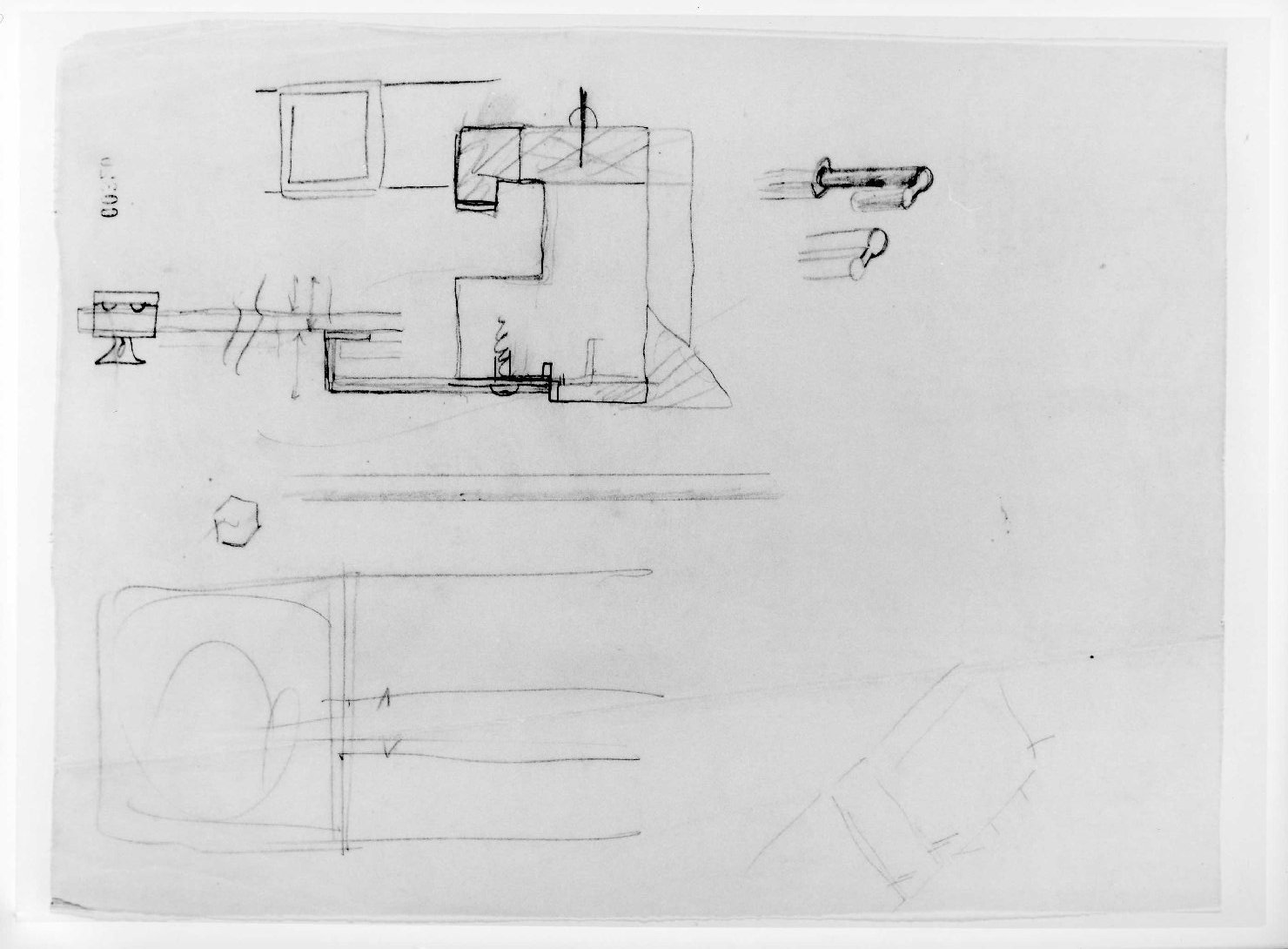 disegno di Scarpa Carlo (sec. XX)