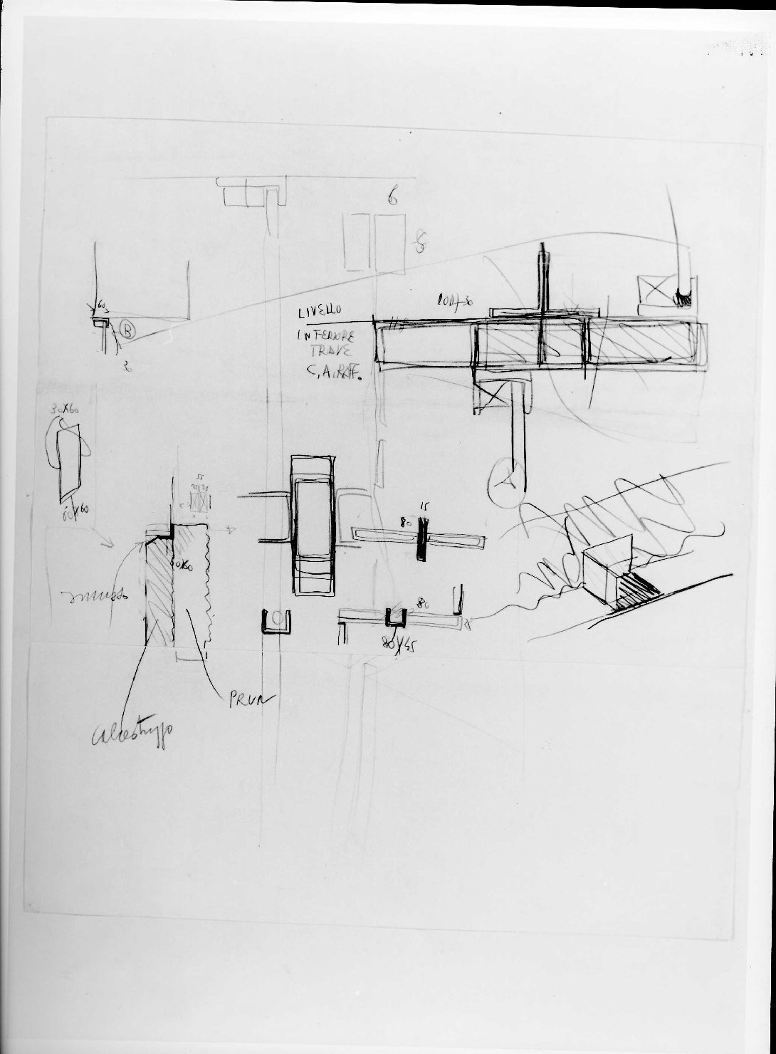 disegno di Scarpa Carlo (sec. XX)