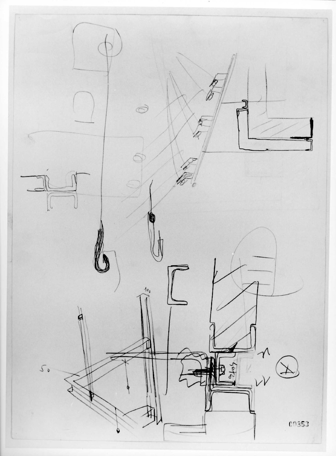 disegno di Scarpa Carlo (sec. XX)