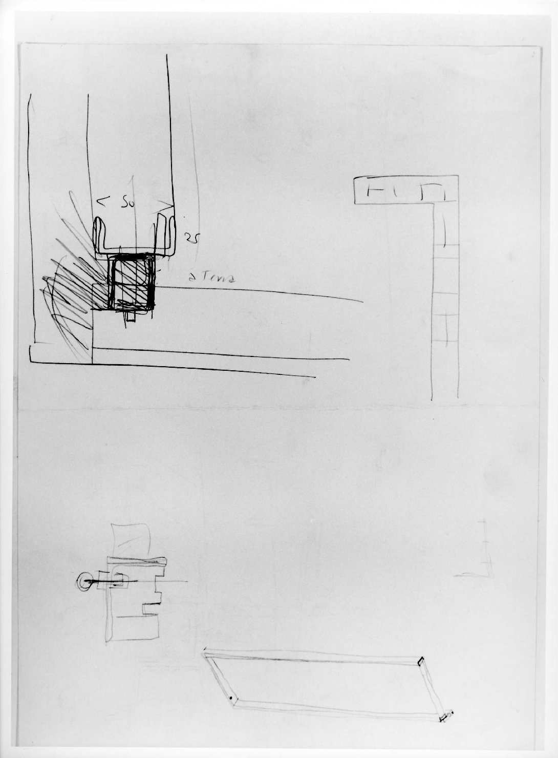disegno di Scarpa Carlo (sec. XX)