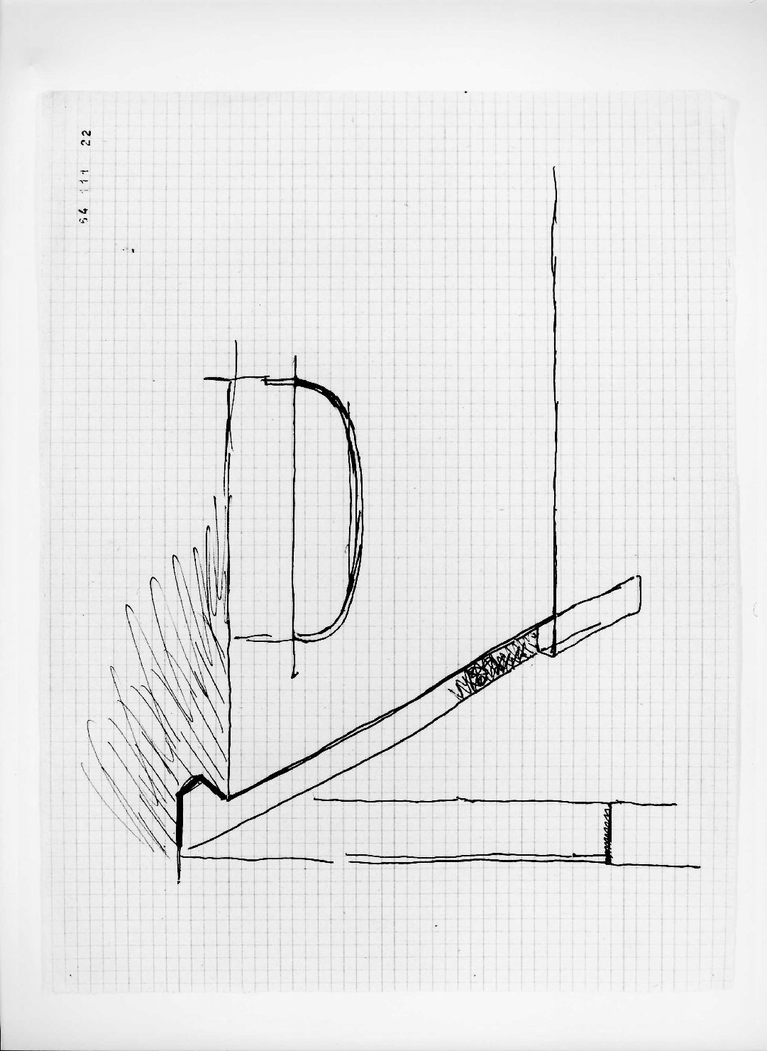 disegno di Scarpa Carlo, Rudella Angelo (sec. XX)