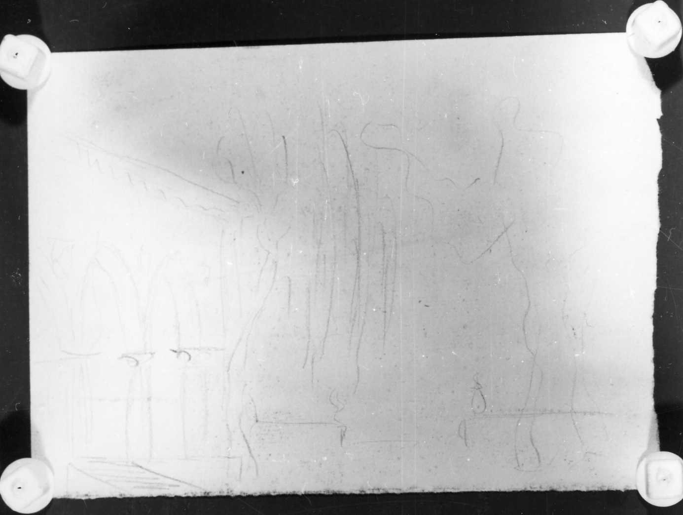 loggia (disegno) di Picutti Bartolomeo (sec. XIX)