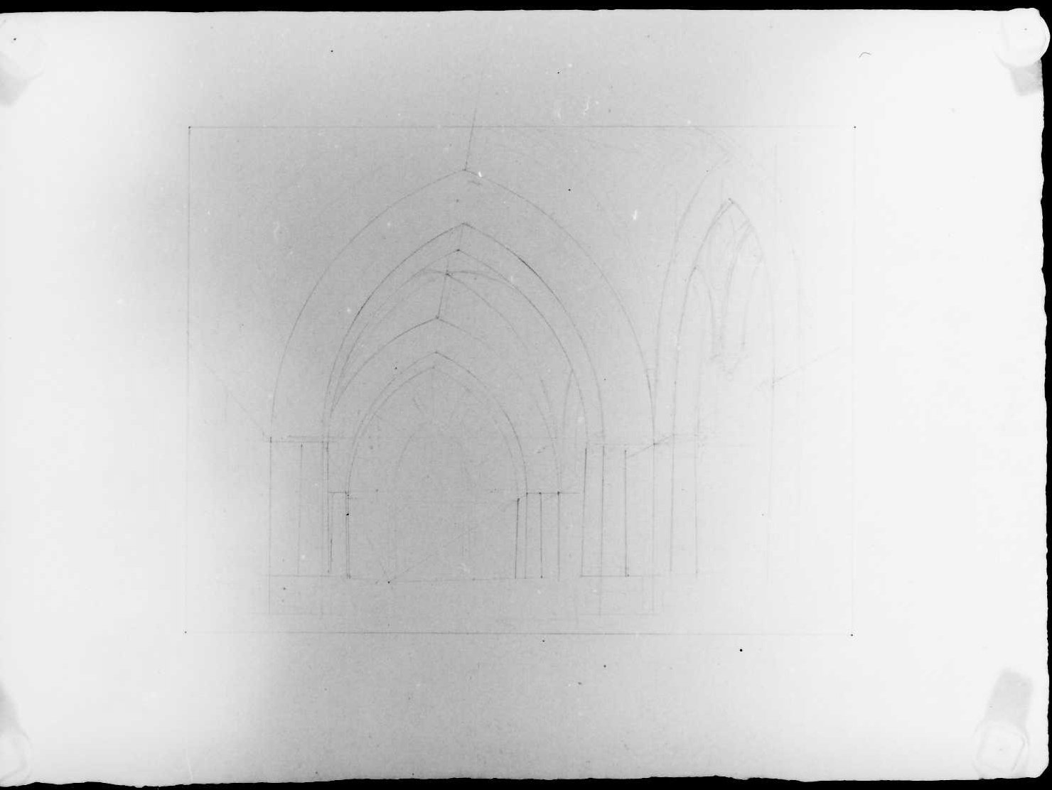 archi (disegno) di Picutti Bartolomeo (sec. XIX)