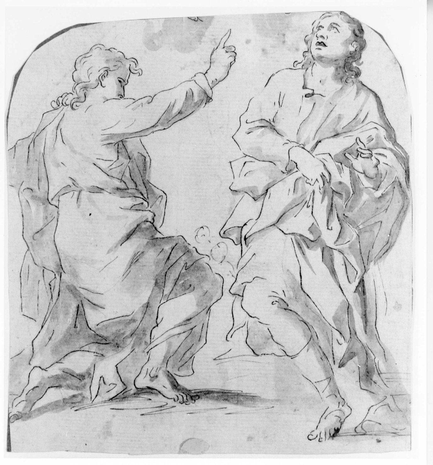 apostoli (disegno) di Marchesini Alessandro (secc. XVII/ XVIII)