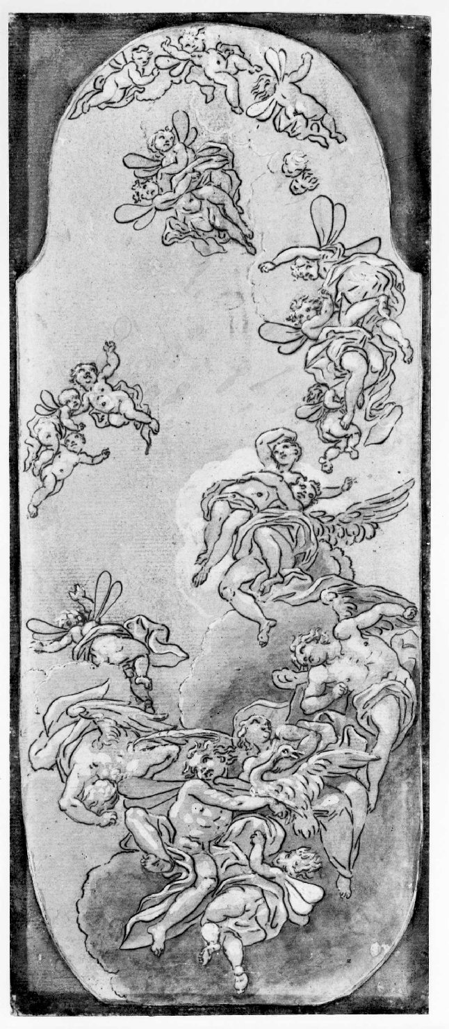 Borea rapisce Orizia (disegno) di Dorigny Ludovico (sec. XVIII)