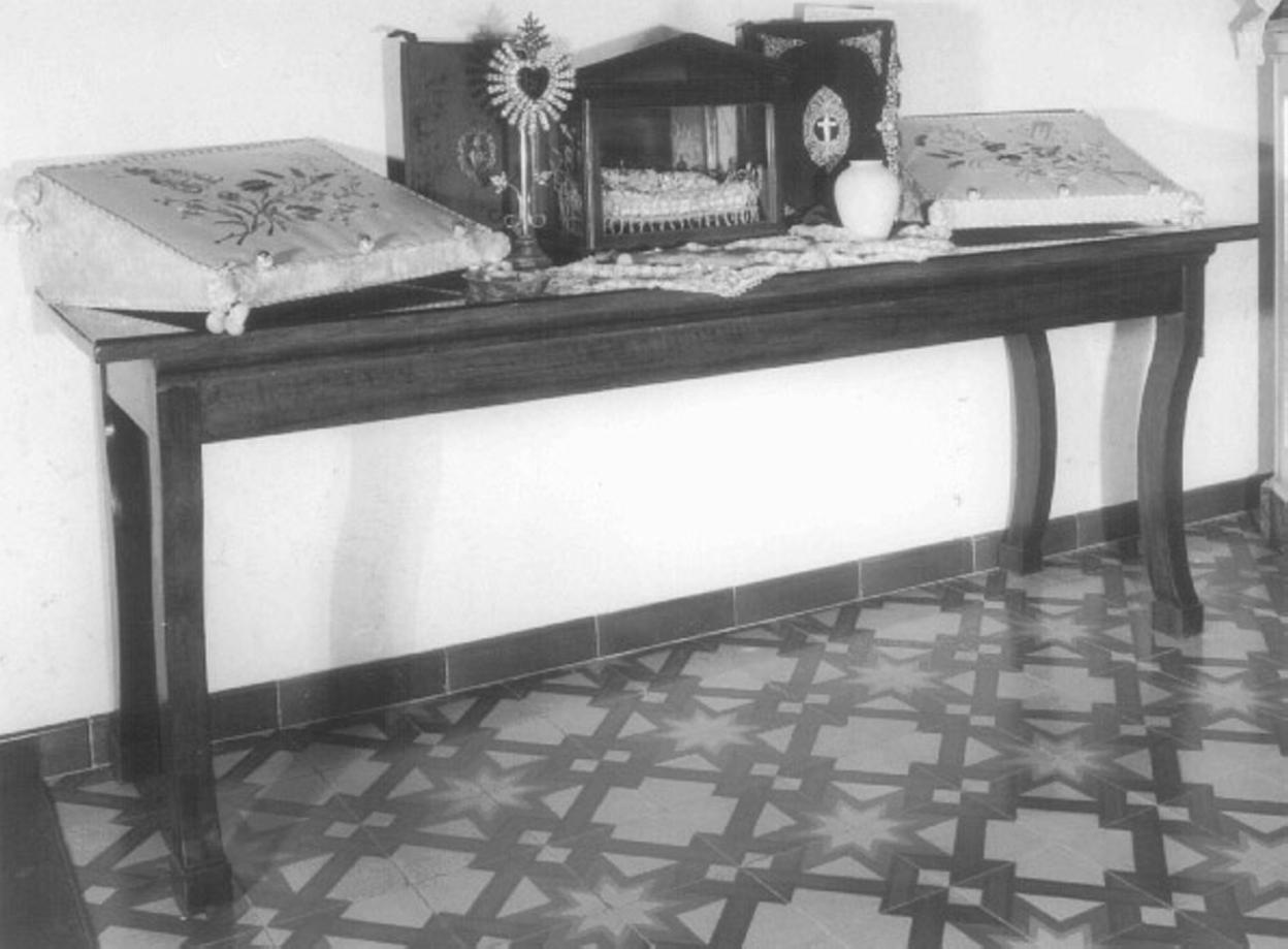 tavolo - ambito veneto (sec. XIX)