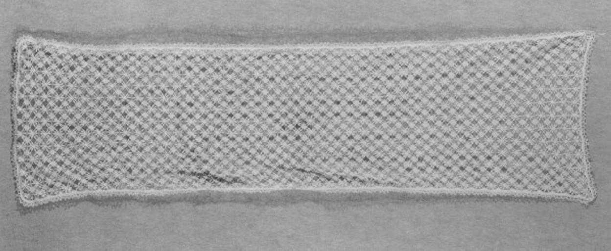 merletto - ambito veneto (sec. XIX)