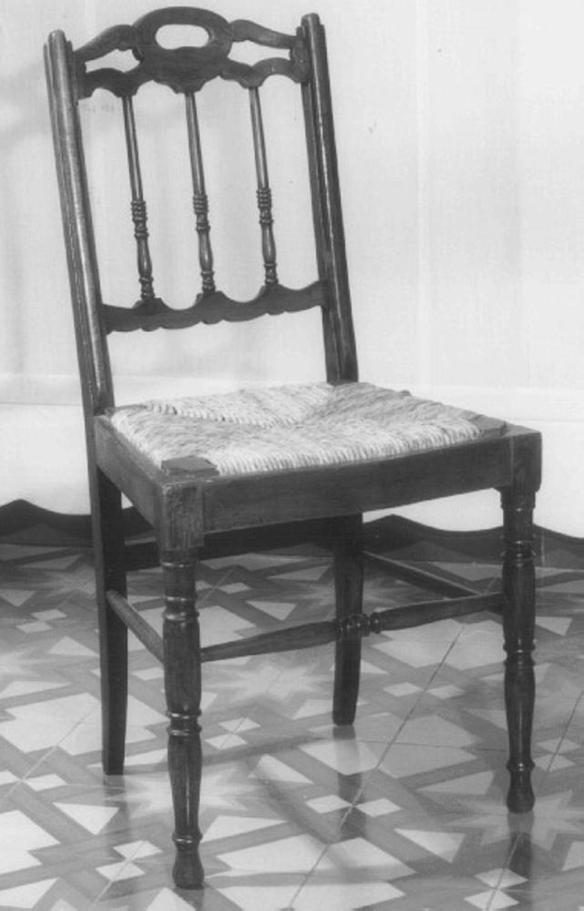 sedia - ambito veneto (sec. XIX)