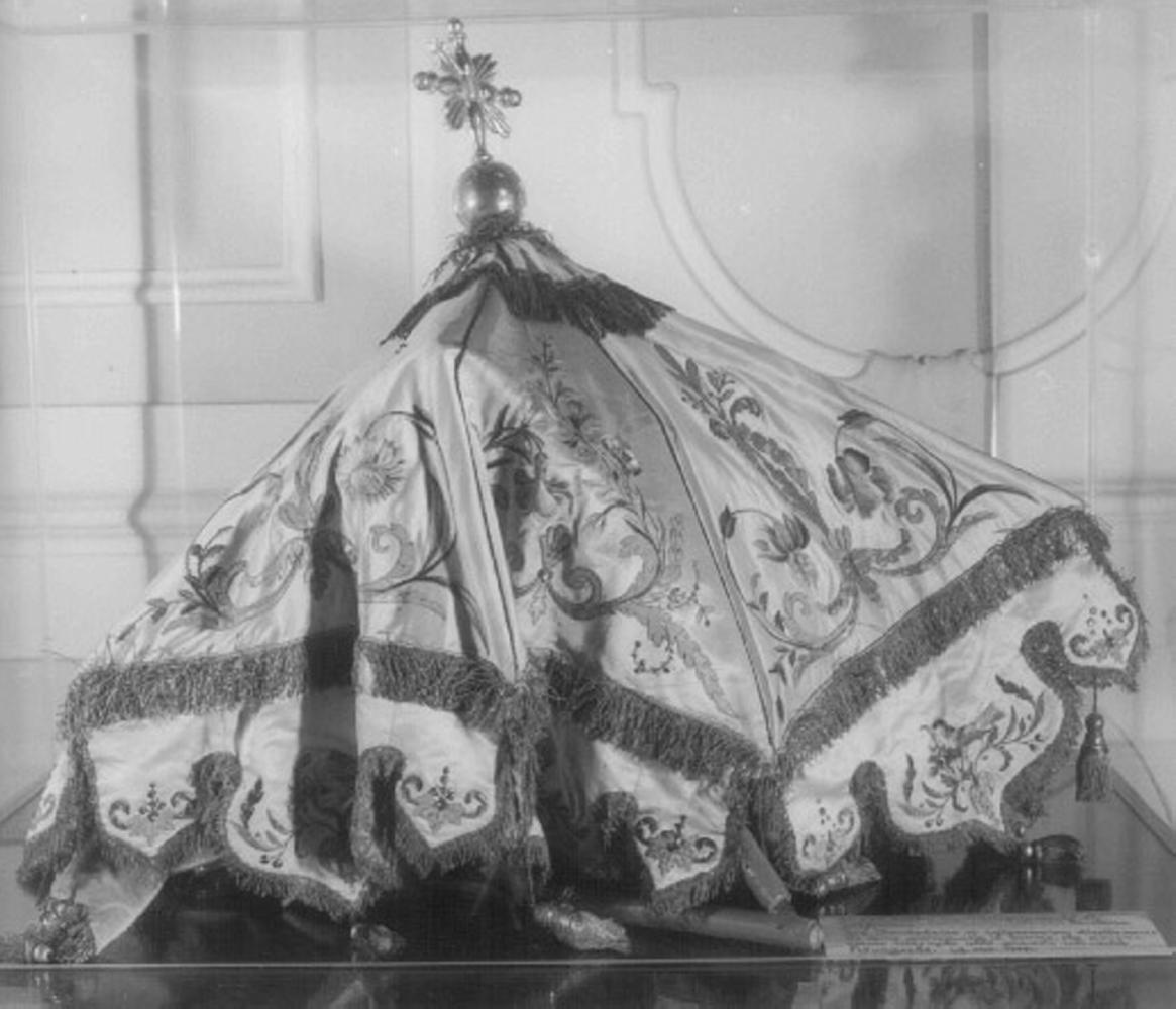 ombrellino processionale - ambito veneto (sec. XIX)