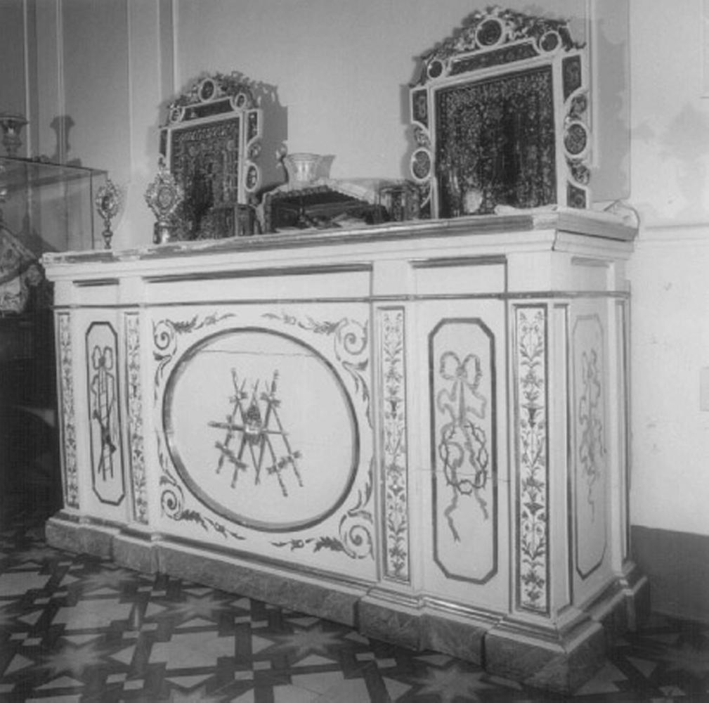 altare - ambito veneto (prima metà sec. XIX)