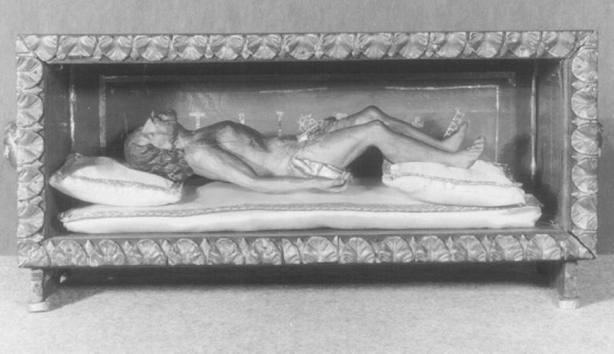 Cristo morto (scultura) - ambito veneto (prima metà sec. XIX)