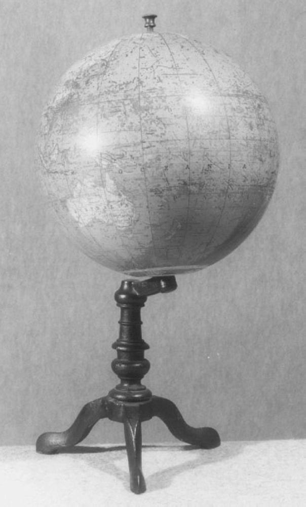 mappamondo - ambito veneto (sec. XIX)