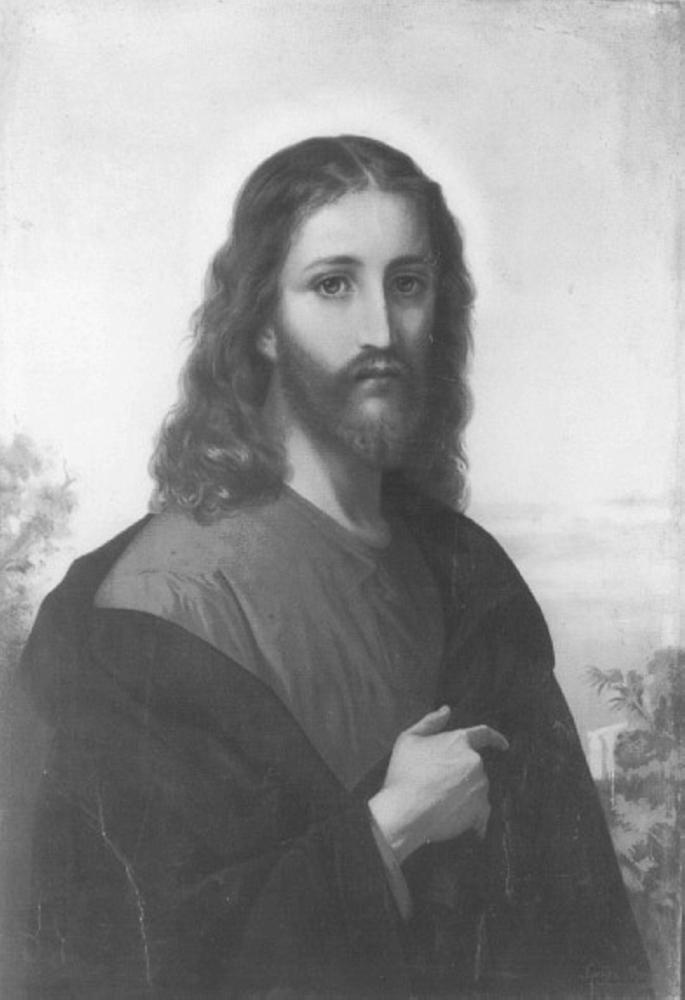 Cristo (dipinto) - ambito veneto (secc. XIX/ XX)