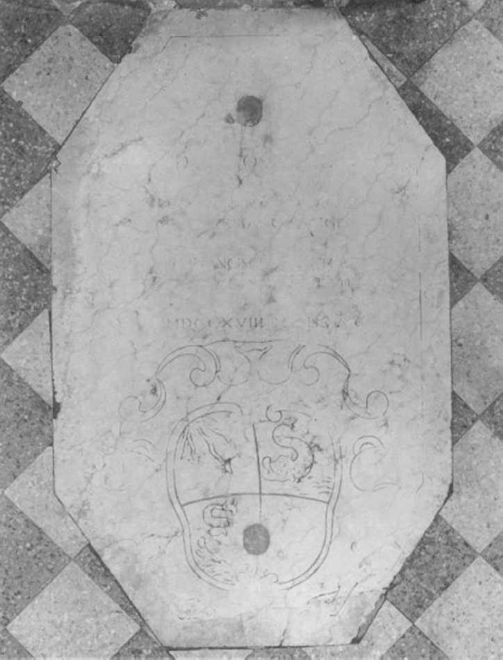 lastra tombale - ambito veneto (sec. XVIII)