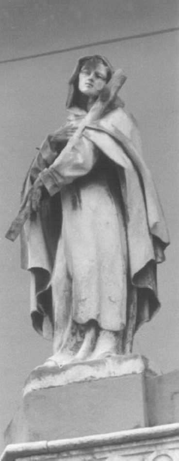 Santo (statua, elemento d'insieme) di Zoppi Francesco (seconda metà sec. XVIII)