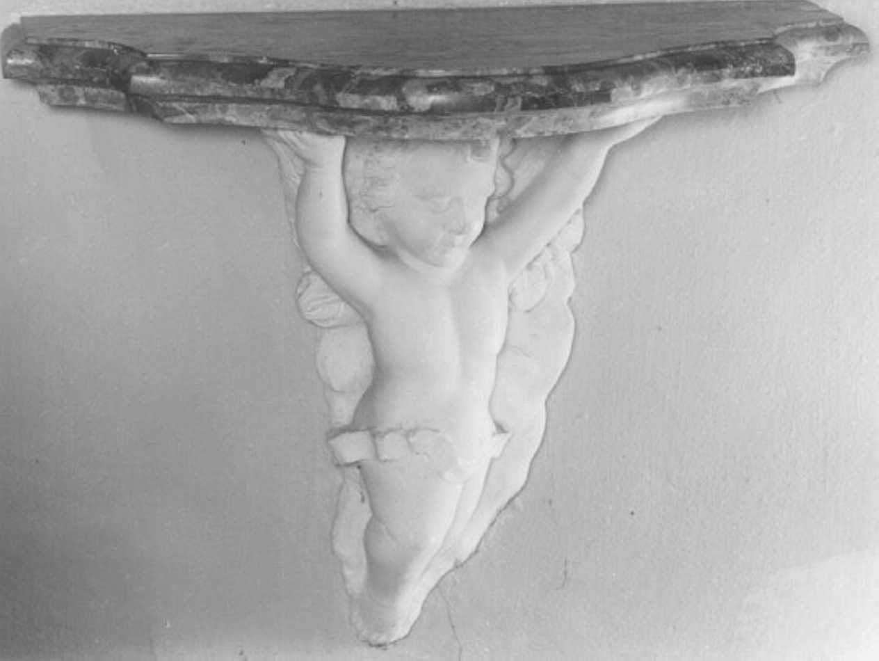 angioletto (scultura, elemento d'insieme) - ambito veneto (sec. XVIII)